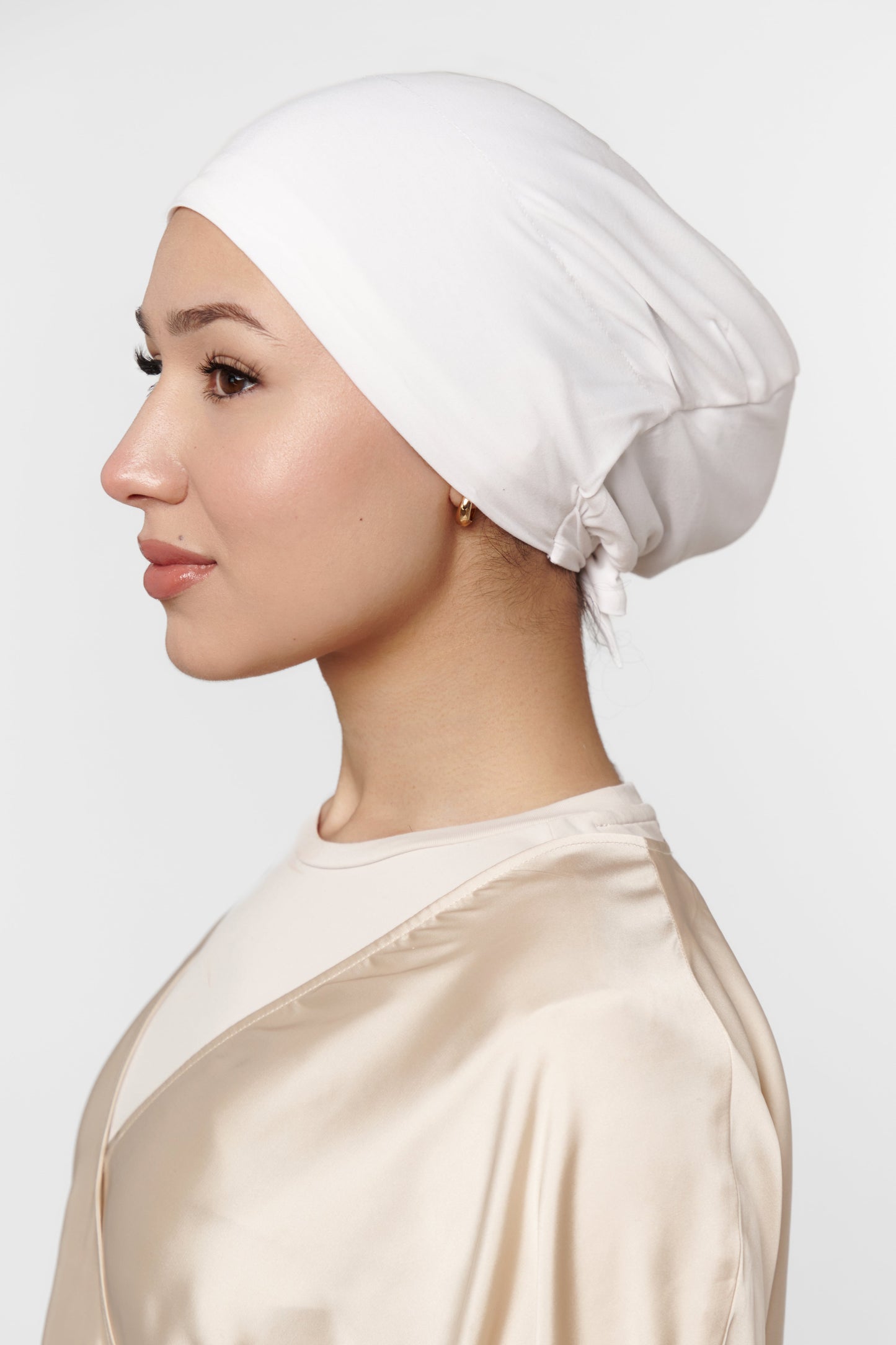 SOUS-HIJAB EN SOIE DE MÛRIER BLANC
